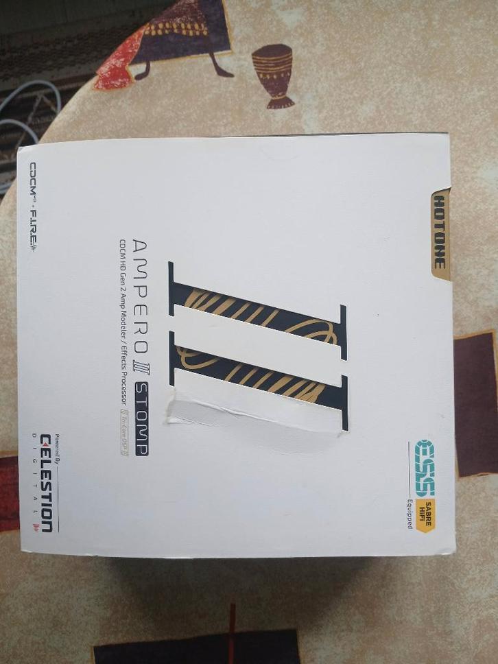 Hotone stomp 2, Muziek en Instrumenten, Effecten, Nieuw, Chorus, Delay of Echo, Distortion, Overdrive of Fuzz, Reverb, Volume