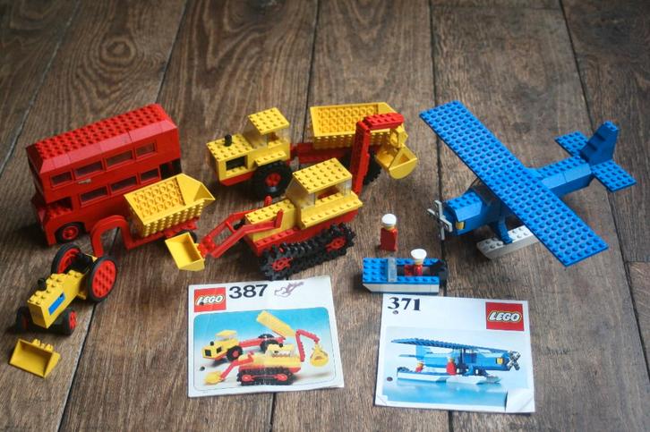 Lego 387, 371, 378 et 384 + manuel (années 1970), Enfants & Bébés, Jouets | Duplo & Lego, Comme neuf, Lego, Ensemble complet, Enlèvement