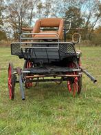 Dubbel en enkelspan marathon koets, Comme neuf, Cheval