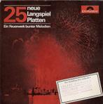 single reklame Polydor voor 25 nieuwe lp's, Cd's en Dvd's, Vinyl Singles, Overige genres, 7 inch, Single, Ophalen of Verzenden