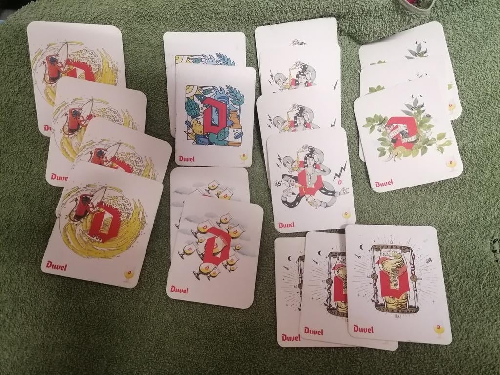 Duvel/Moortgat bierviltjes., Ophalen of Verzenden, Duvel