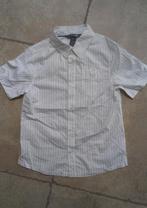 Stoer streepjes hemd mt 122, Kinderen en Baby's, Kinderkleding | Maat 122, Ophalen of Verzenden, Zo goed als nieuw, Jongen, Overhemd of Blouse