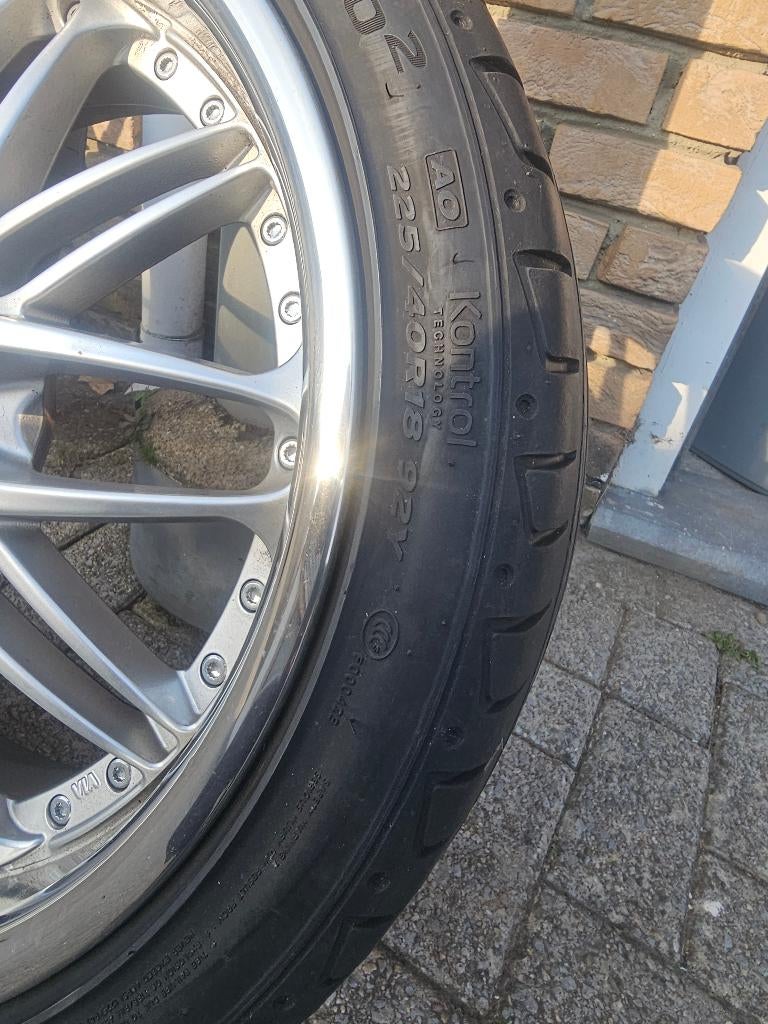 Mooie breedset Koga 18 inch chroom, Auto-onderdelen, Banden en Velgen, Ophalen, 18 inch, Gebruikt, Overige