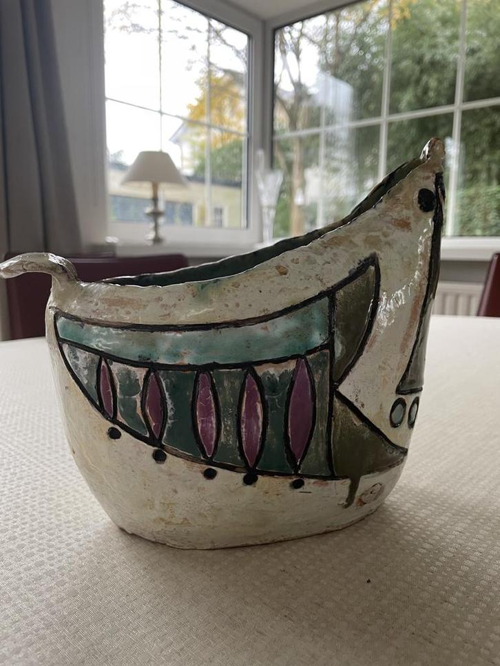 Speelse design vaas in vorm van dier., Antiek en Kunst, Antiek | Vazen, Ophalen