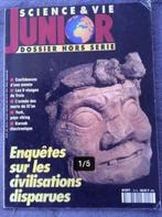 Sciences&Vie junior Enquêtes sur les civilisations disparues, Livres, Journaux & Revues, Enlèvement ou Envoi, Comme neuf, Science et Nature
