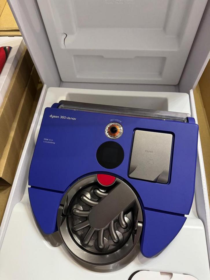 Dyson 360 Vis Nav robotstofzuiger, Elektronische apparatuur, Stofzuigers, Zo goed als nieuw, Robotstofzuiger, Ophalen of Verzenden