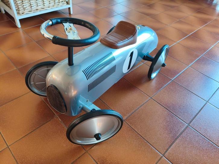 Voiture enfant Rétro en métal, Kinderen en Baby's, Speelgoed |Speelgoedvoertuigen, Zo goed als nieuw, Ophalen