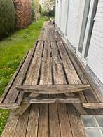 Donne table picnic, Enlèvement, Utilisé, Rectangulaire, Bois