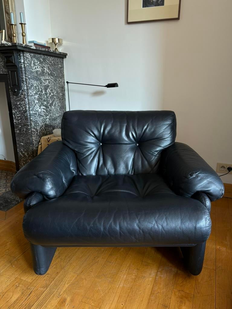Fauteuil „Coronado” van Afra en Tobia Scarpa van B&B ITALY, Ophalen, Zo goed als nieuw