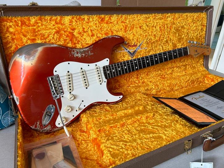 Fender Stratocaster 59 Custom Shop, Musique & Instruments, Instruments à corde | Guitares | Électriques, Comme neuf, Fender, Enlèvement