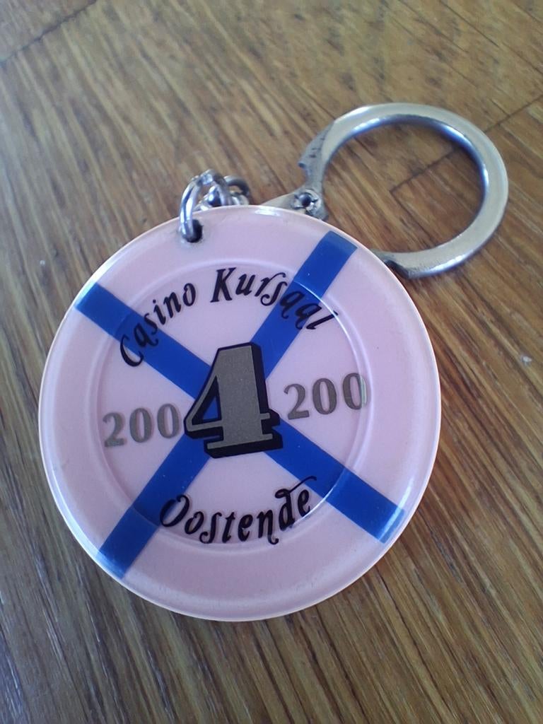 Porte-clés à jetons Casino Oostende, Enlèvement ou Envoi