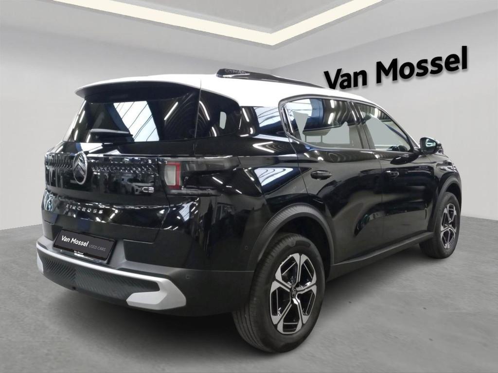 Citroën C3 Aircross Hybrid Automatic MAX, Stof, 136 pk, Zwart, Bedrijf