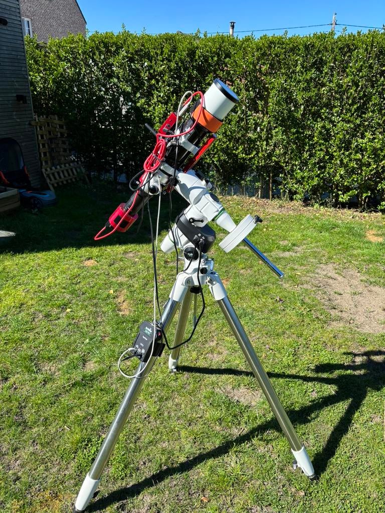 Volledige Intermediate Astrophotography Setup, TV, Hi-fi & Vidéo, Matériel d'optique | Télescopes, Comme neuf, Enlèvement