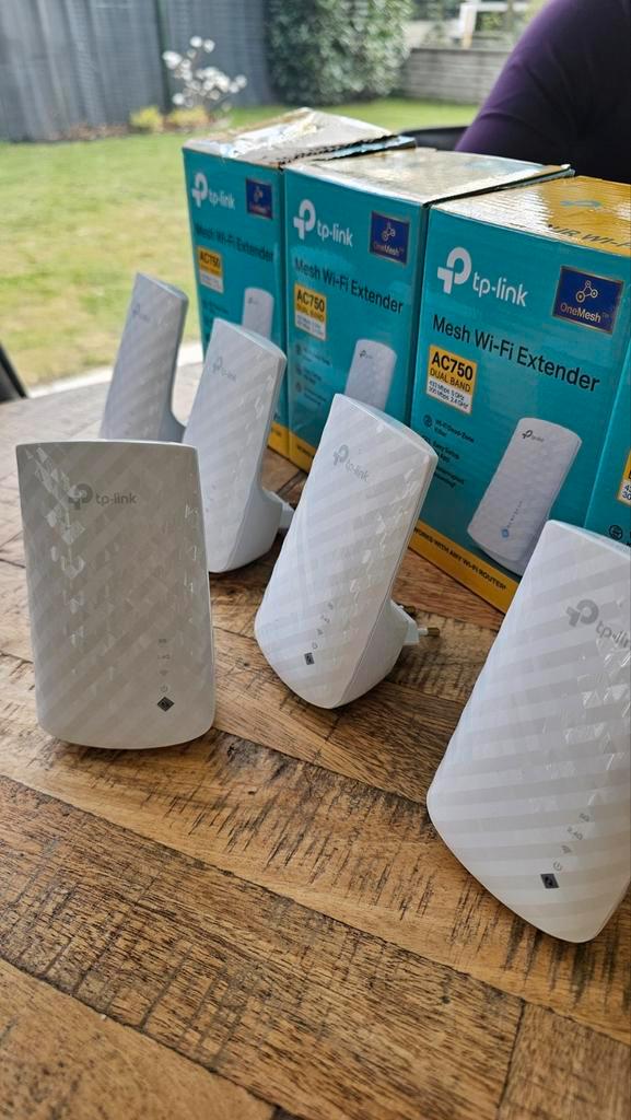 Prolongateur Wi-Fi maillé TP-Link RE190 AC750, Informatique & Logiciels, Commutateurs réseau, Comme neuf, Enlèvement ou Envoi