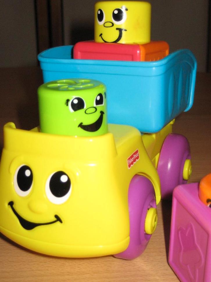 Lachende truck van Fisher Price, Kinderen en Baby's, Speelgoed | Fisher-Price, Zo goed als nieuw, Auto of Voertuig, Ophalen of Verzenden