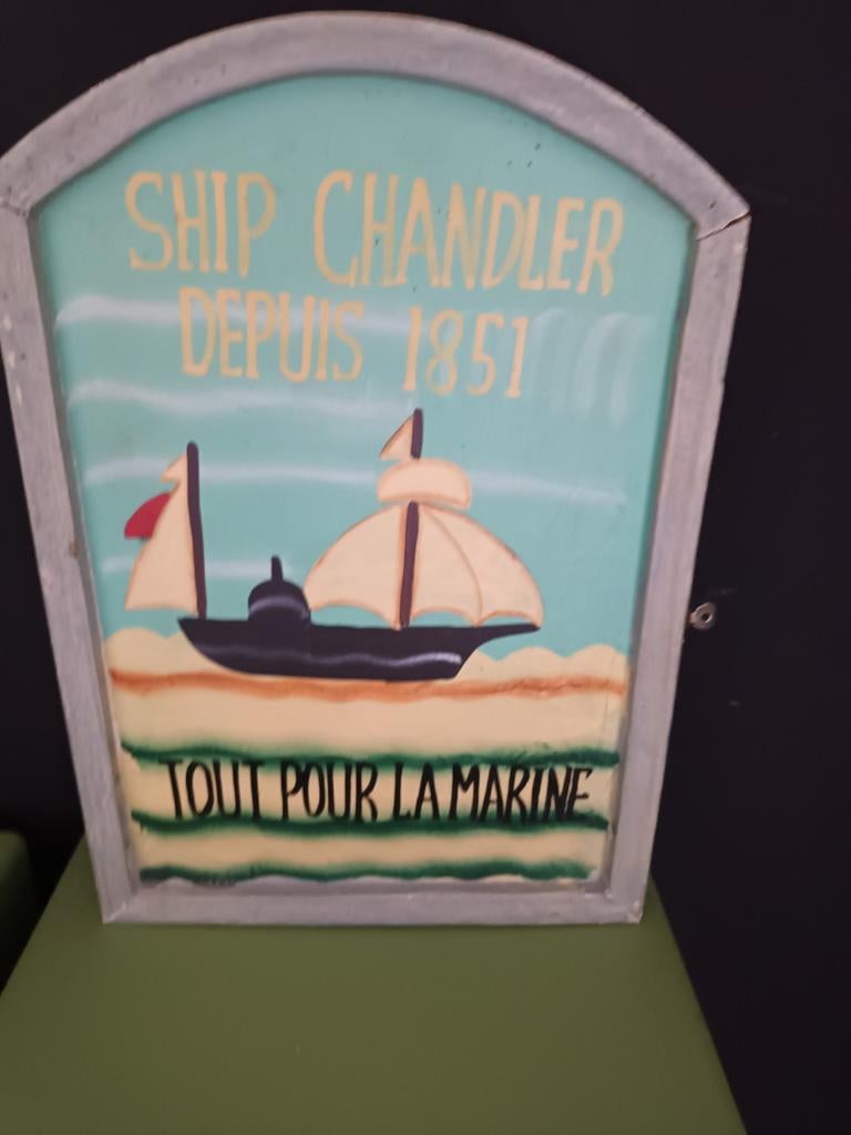 Uniek sleutelkastje handgeschilderd, Antiek en Kunst, Ophalen