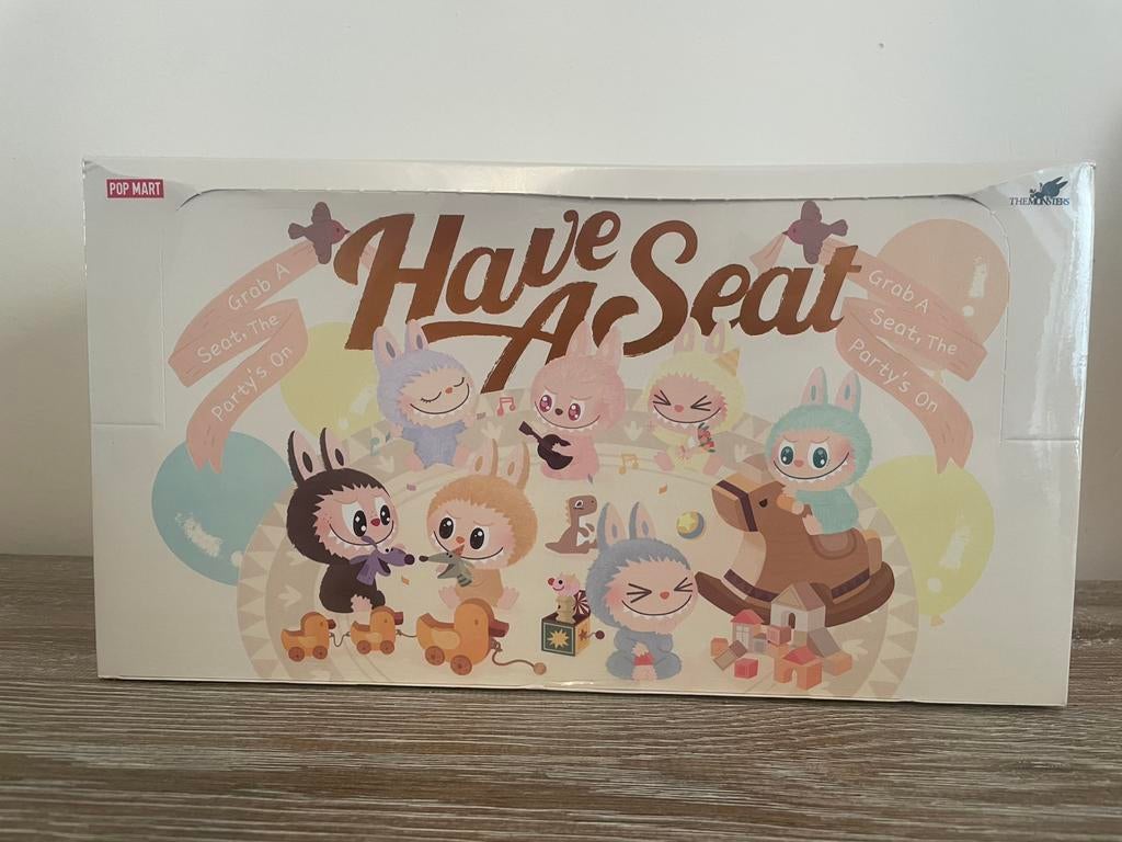 POP MART Labubu Have A Seat Blind Box – Sealed, Collections, Jouets miniatures, Enlèvement ou Envoi, Neuf