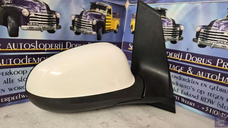 Ford Ka II bj 2010 Buitenspiegels recht kleur wit, Auto-onderdelen, Spiegels, Ford, Gebruikt