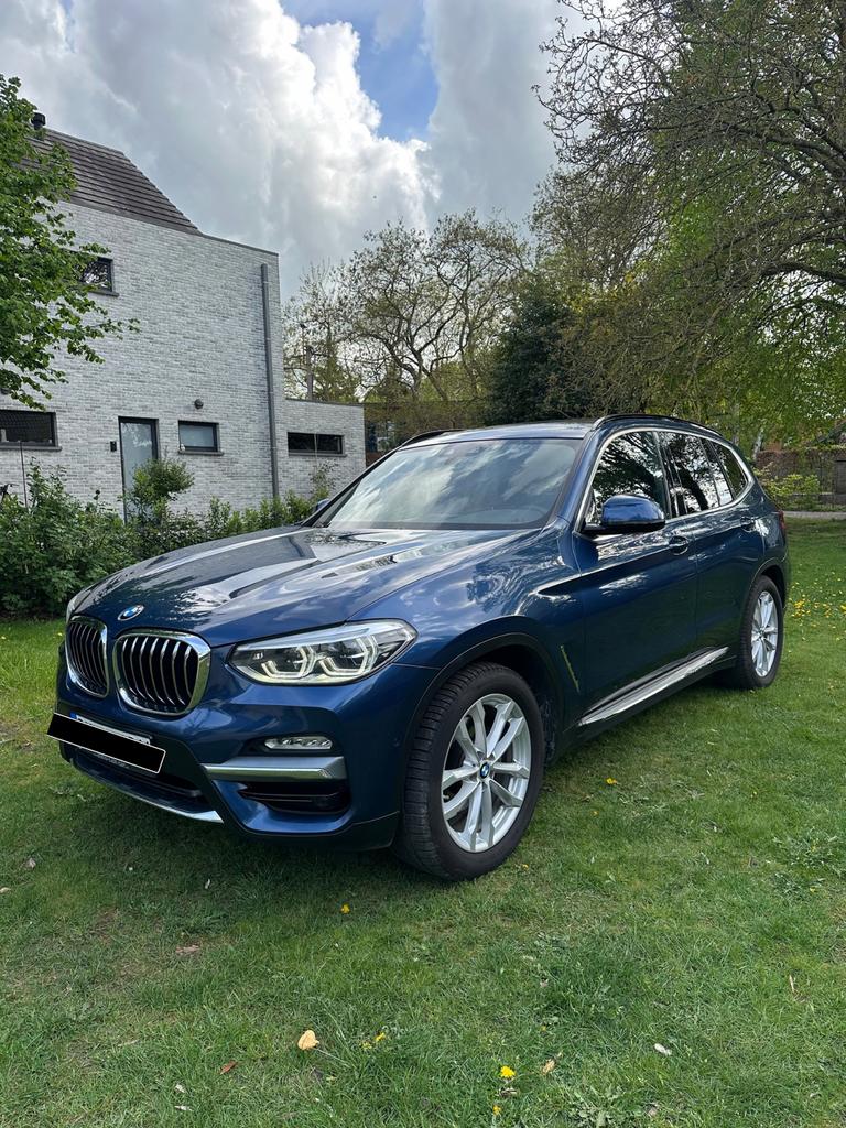 BMW X3, Automaat, Euro 6, Blauw, Leder