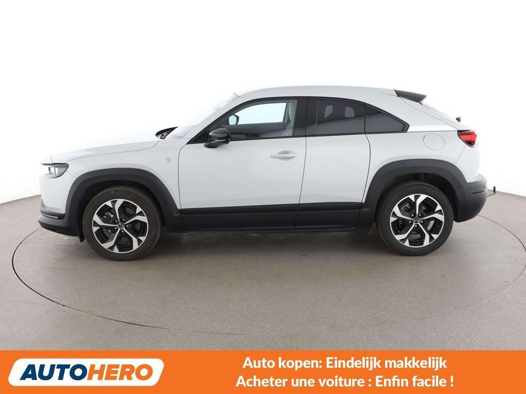 Mazda MX-30 electric drive 125 kW Makoto R-EV (bj 2024), Gebruikt, 1881 kg, https://public.car-pass.be/vhr/f47d7526-953a-4e2d-a6e3-e1b76cd18d7d