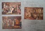 Lot de 3 Cartes Postales Anciennes - Peintures de C. MAKOVSK, Collections, Enlèvement ou Envoi, Non affranchie