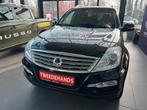 SSANGYONG  REXTON   *** 7 PLAATSEN / TREKHAAK ***, Auto's, SsangYong, 114 kW, Zwart, 4 cilinders, Leder