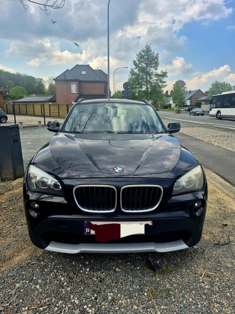 BMW X1 Sdrive 18d, Auto's, Euro 5, 1995 cc, Zwart, 4 cilinders