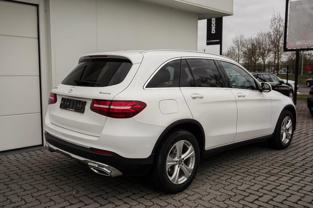 Mercedes GLC 250-4Matic Launch Edition *GARANTIE*, Automaat, Bi-Xenon koplampen, Wit, Leder