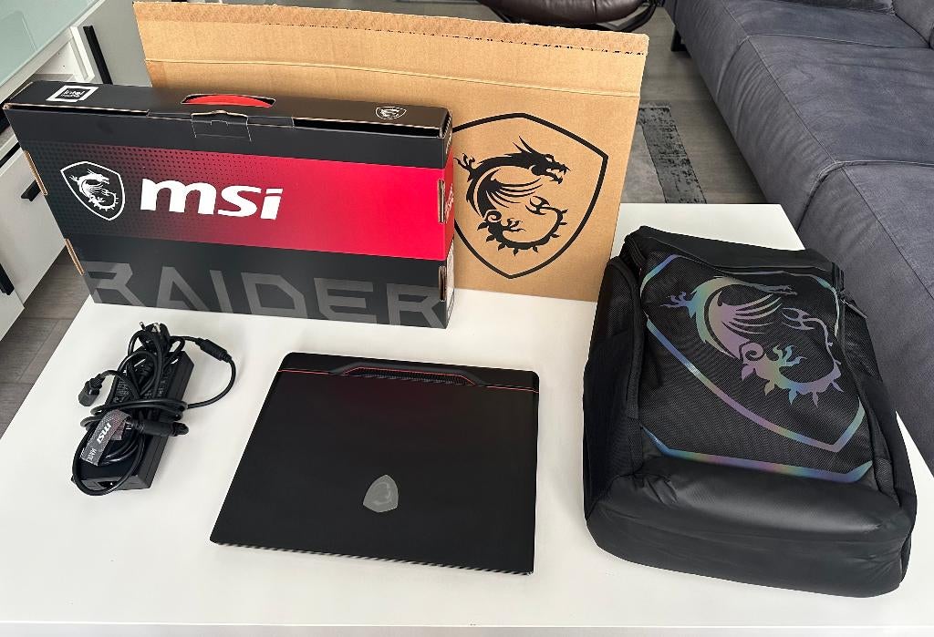 MSI Raider GE68 HX 14VHG - 4080RTX (175W) - 240hz, Computers en Software, Windows Laptops, Ophalen of Verzenden, Zo goed als nieuw