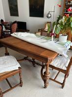 Tafel met  6 stoelen, Antiek en Kunst, Ophalen