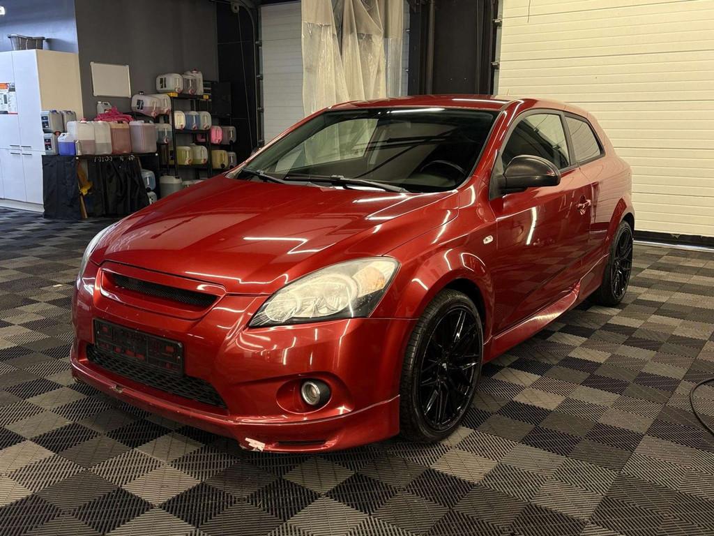 Kia 1.4i EX benzine bj. 2009, Autos, Kia, Rouge, Autres modèles, Achat, Entreprise
