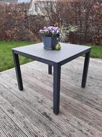 Vierkante Tuintafel, Tuin en Terras, Tuintafels, Ophalen, Gebruikt, Vierkant, Aluminium