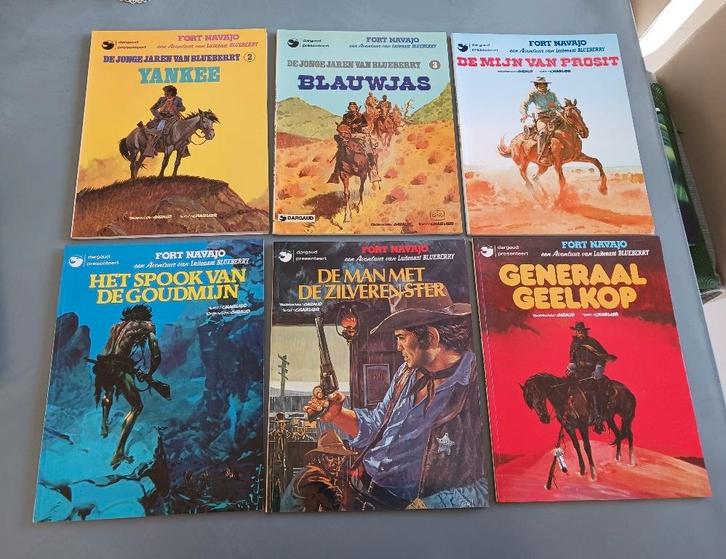Blueberry, 12x herdruk, zeer goede staat, Livres, BD, Comme neuf, Plusieurs BD, Enlèvement ou Envoi