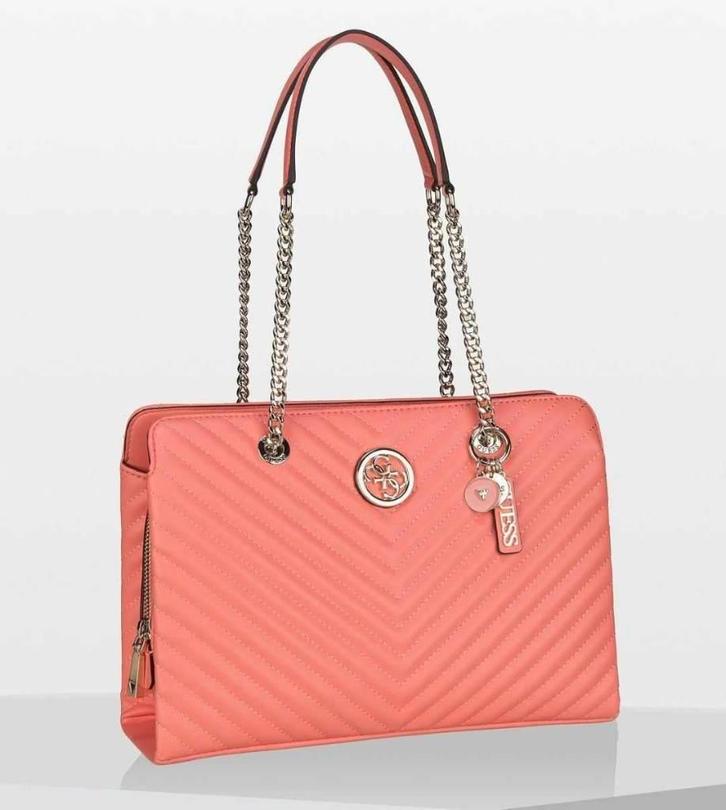 Handtas Guess NIEUW Blakely large satchel 139,99€ => 70€‼️, Bijoux, Sacs & Beauté, Sacs | Sacs Femme, Neuf, Sac à main, Enlèvement