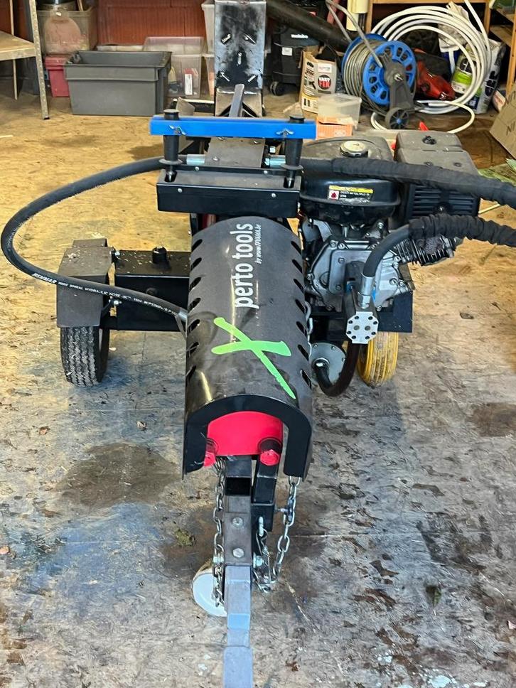 Houtkliever, Tuin en Terras, Kloofmachines, Gebruikt, Benzine, Ophalen