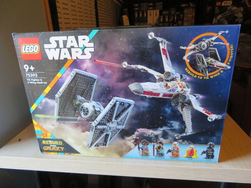 Lego Star Wars 75393 TIE Fighter & X-Wing Mash-up (2024), Star Wars, Lego, Nieuw, Ophalen of Verzenden