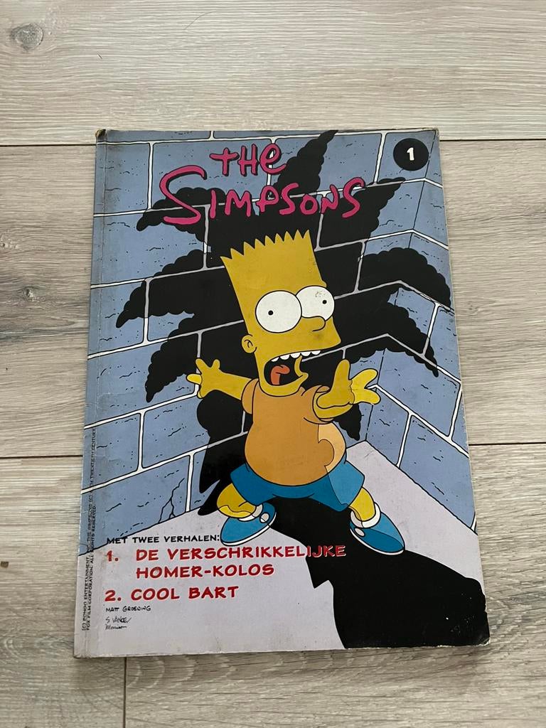 Stripverhaal The simpsons Nr 1 1994, Eén comic, Ophalen, Zo goed als nieuw