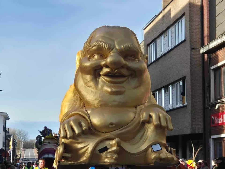 Boeddha te koop €50, Hobby en Vrije tijd, Feestartikelen, Ophalen, Zo goed als nieuw, Overige typen