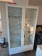 Vitrinekast, Huis en Inrichting, Kasten | Vitrinekasten, Ophalen, Glas, Scandinavisch, Zo goed als nieuw