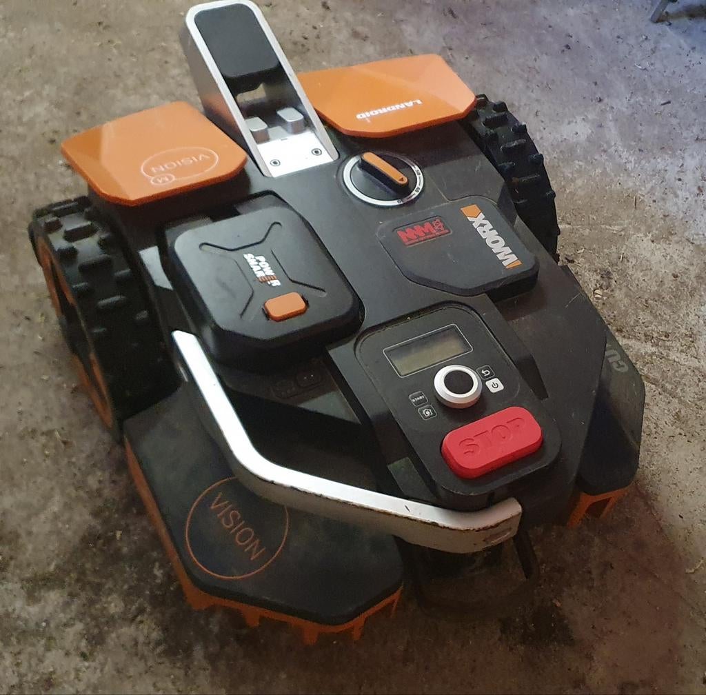 Worx landroid vision m600, Enlèvement