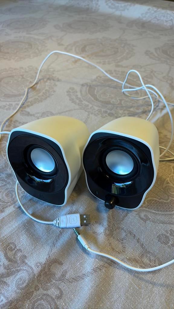 Pc luidsprekers - stereo, Computers en Software, Pc speakers, Ophalen, Zo goed als nieuw