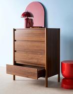 Ladekast Sweeek walnoot nieuw, chest of drawers dressoir, Ophalen, Scandinavian, simple, minimalistic, clean design, Nieuw, 50 tot 100 cm