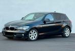 BMW 114i Sport Edition (2013) Eu5 benzin – Goed onderhouden, Auto's, BMW, Zwart, 1600 cc, Zwart, Leder
