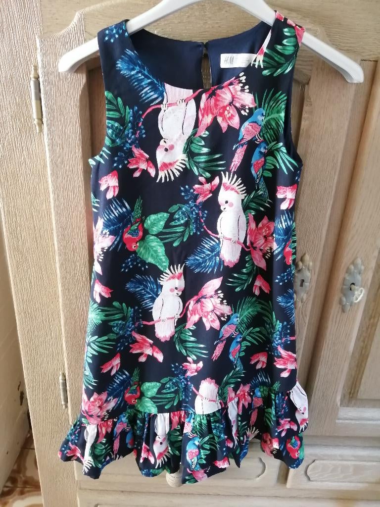 kleedje maat 140, Enfants & Bébés, Vêtements enfant | Taille 140, Enlèvement ou Envoi, Comme neuf, Fille, Robe ou Jupe