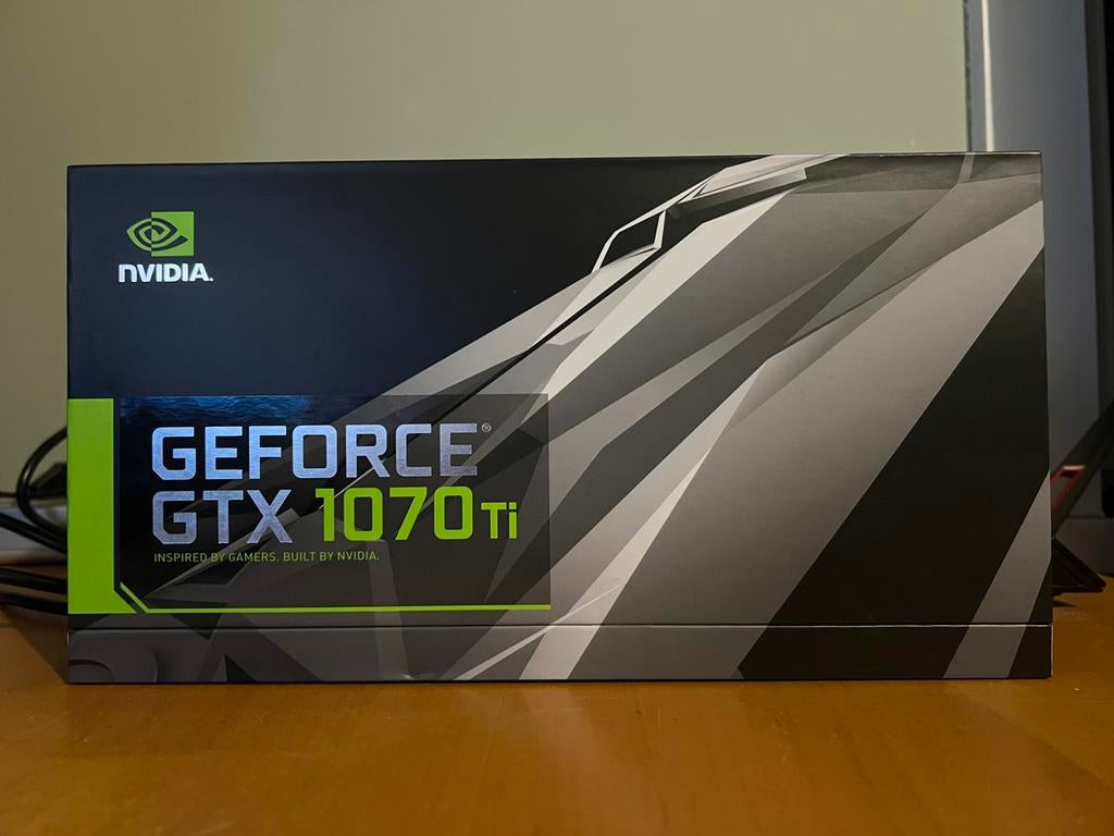 Nvidia GeForce GTX 1070 Ti Founders Edition, Computers en Software, Videokaarten, Zo goed als nieuw, Nvidia, PCI-Express 3.0, GDDR5