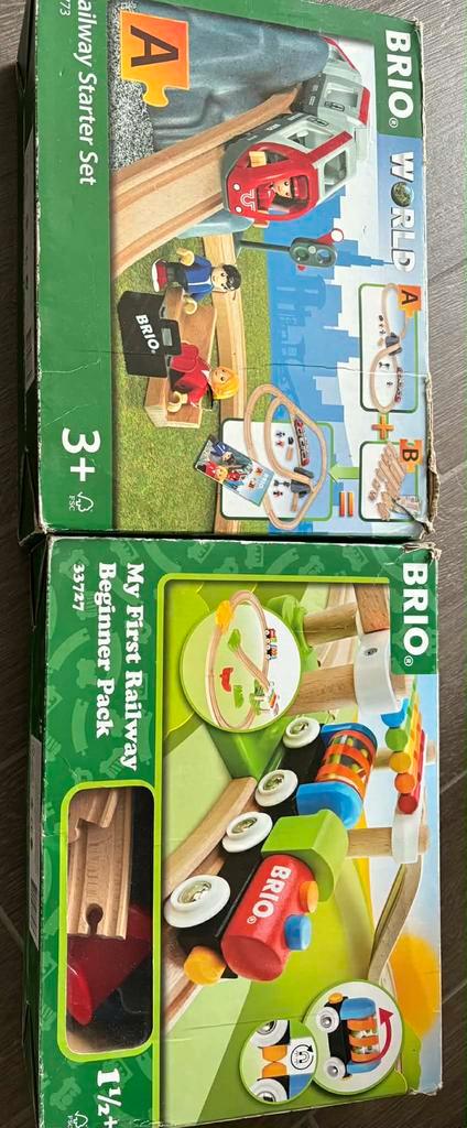 Lot Circuits de Train BRIO - Premier Âge & Starter Set, Verzamelen, Speelgoed, Zo goed als nieuw, Ophalen