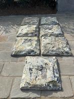 Kerkdallen Blauwsteen Tegels 30x30, Tuin en Terras, Ophalen, Gebruikt, Natuursteen, Terrastegels