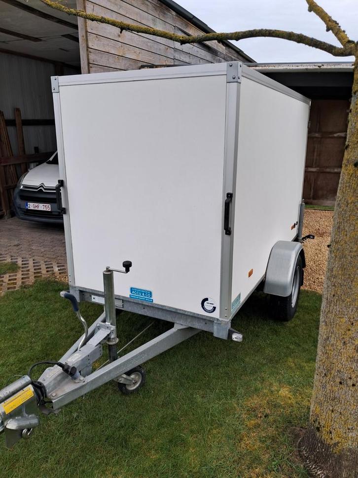 Gesloten aanhangwagen Hapert, Autos : Divers, Remorques, Enlèvement ou Envoi