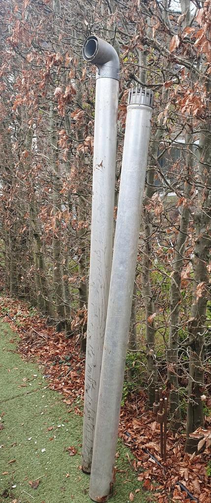 Rookgasafvoer concentrisch., Bricolage & Construction, Tuyaux & Évacuations, Comme neuf, Enlèvement