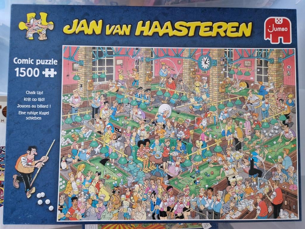 Puzzel 1500 st Jan Van Haasteren, Ophalen
